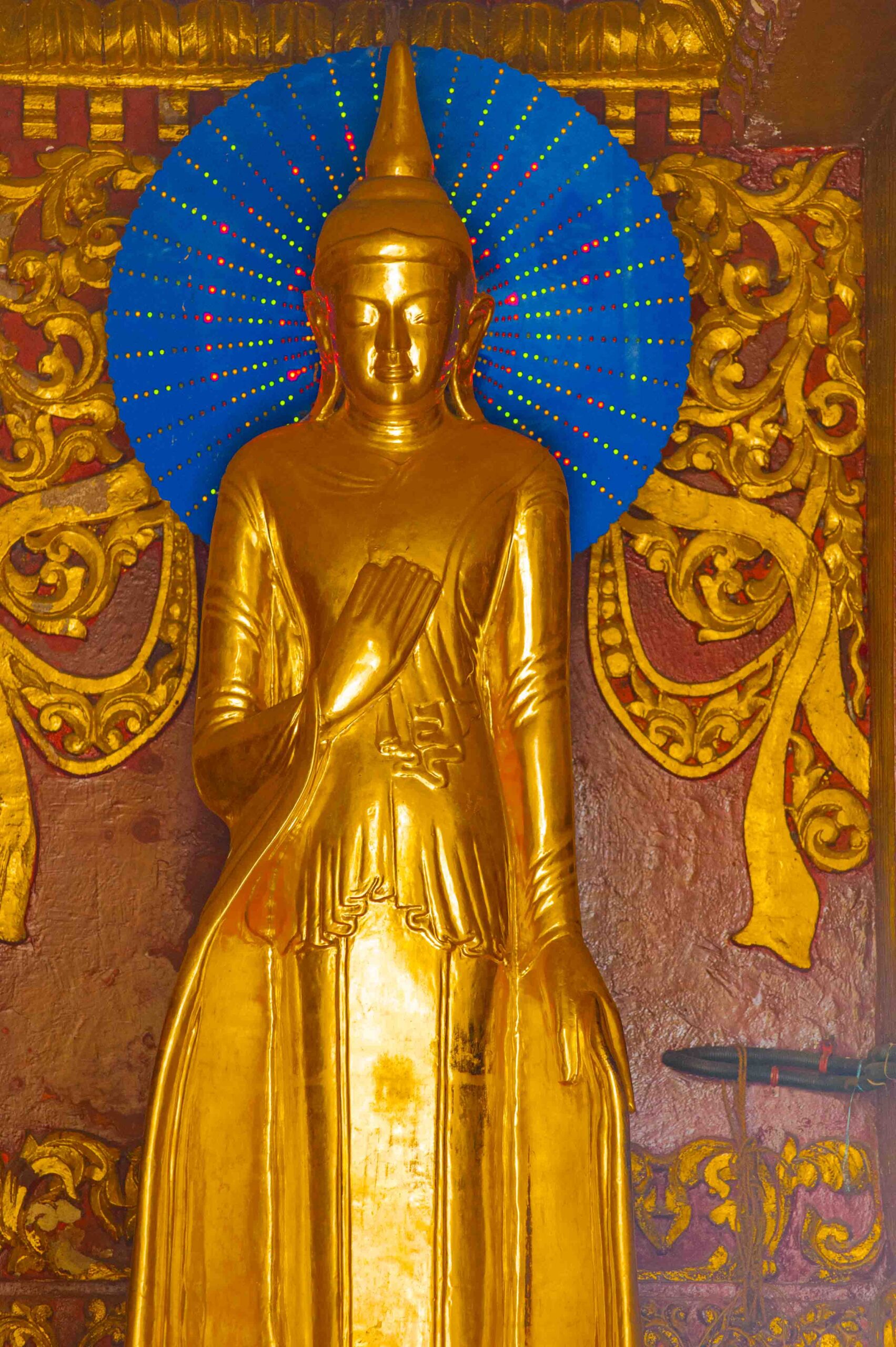 Thin Gold Buddha
